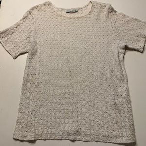 Vintage crocheted  blouse from boutique.